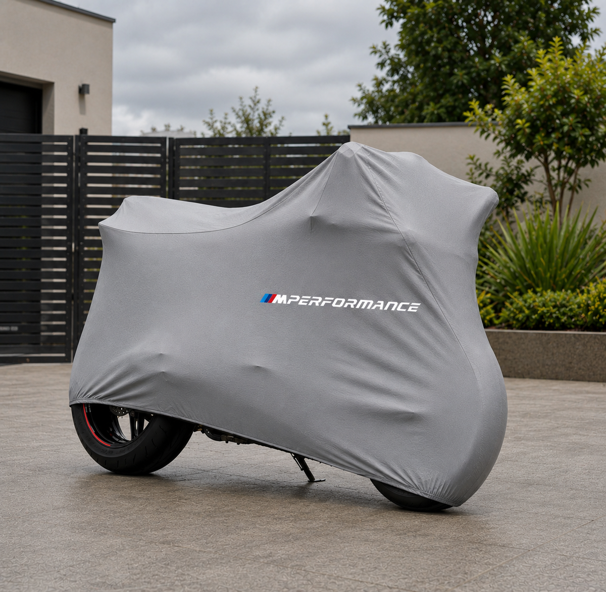 BMW M Performance Custom-Fit Indoor Motorcycle Cover – Premium Dust & Scratch Protection