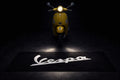 Vespa Motorcycle Garage Floor Mat 32x87 Inches